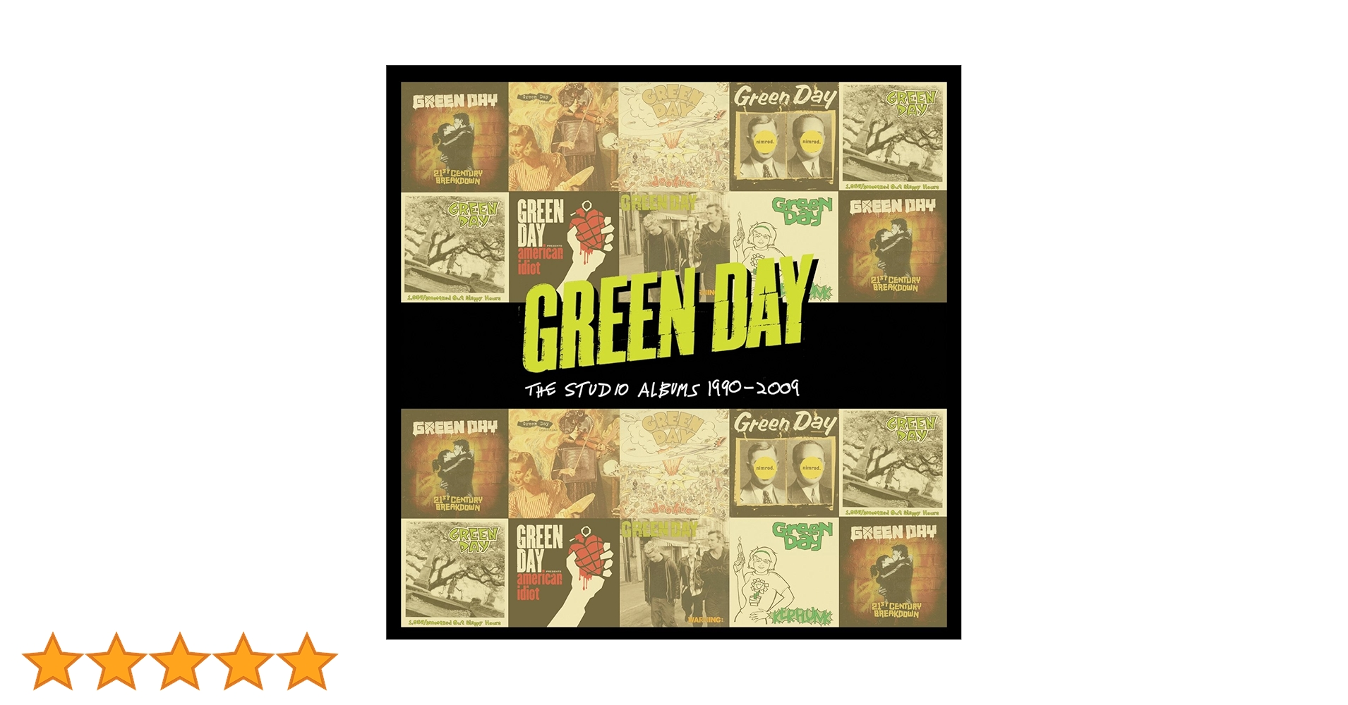Green Day シングルボックス Green Day – Singles Box – Box Set (Compilation): 7 x CD